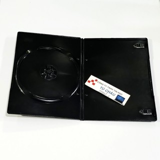 Hộp đựng đĩa CD, DVD nhựa đen / Hộp đựng 1 đĩa (Giá bán 5 Hộp)