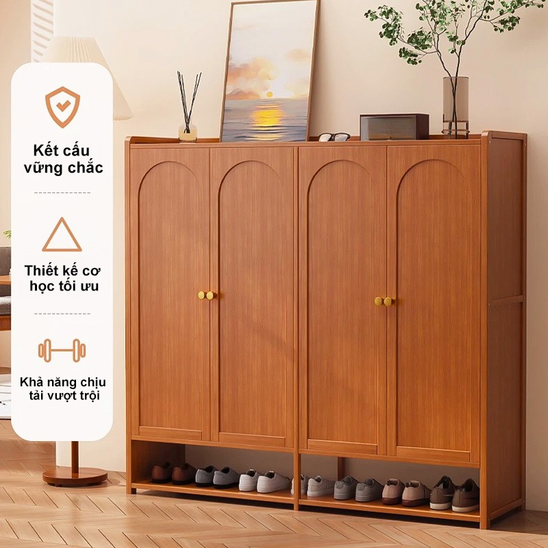 SUNNY BIERE Tủ đựng giày nhiều tầng tủ để giày dép gỗ tại cửa nhà kệ giày tủ giày | BigBuy360 - bigbuy360.vn