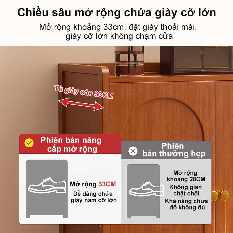SUNNY BIERE Tủ đựng giày nhiều tầng tủ để giày dép gỗ tại cửa nhà kệ giày tủ giày | BigBuy360 - bigbuy360.vn