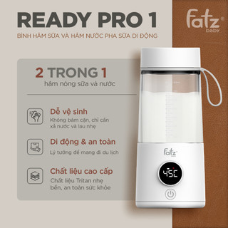Bình hâm sữa và hâm nước pha sữa di động ReadyPro 1 FB3805FD