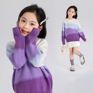  Áo len nhung tuyết từ 14-40kg cho bé gái – Lót lông dày siêu ấm mềm mịn thời trang mùa đông HAL600 