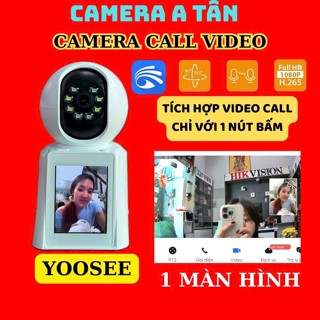 Camera VIDEO CALL Wifi YOOSEE C30 TÍCH HỢP MÀN HÌNH LỚN - Gọi điện VIDEO CALL trực tiếp