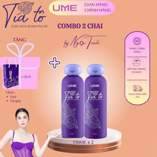 Dung Dịch Vệ Sinh Tía Tô  Ume Ngọc Trinh - Dung Dịch Vệ Sinh Phụ Nữ [ KÈM QUÀ]
