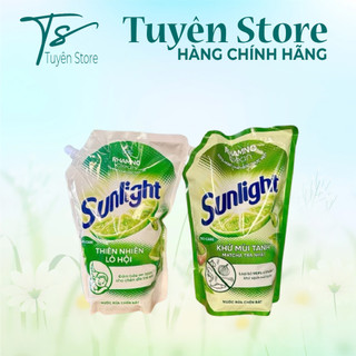  Nước Rửa Chén SUNLIGHT Lô Hội  Trà Nhật Túi 2 KG 