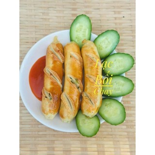 XÚC XÍCH CHAY RAU CỦ 500G/HÀNG LẠNH CHỈ SHIP HỎA TỐC TRONG KV TPHCM