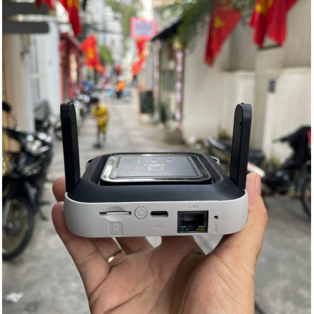 Bộ Phát Wifi Sim 4G VeMo M6 Pro ,Pin 5200mah Cổng Type C , Chuẩn Wifi 6 | BigBuy360 - bigbuy360.vn