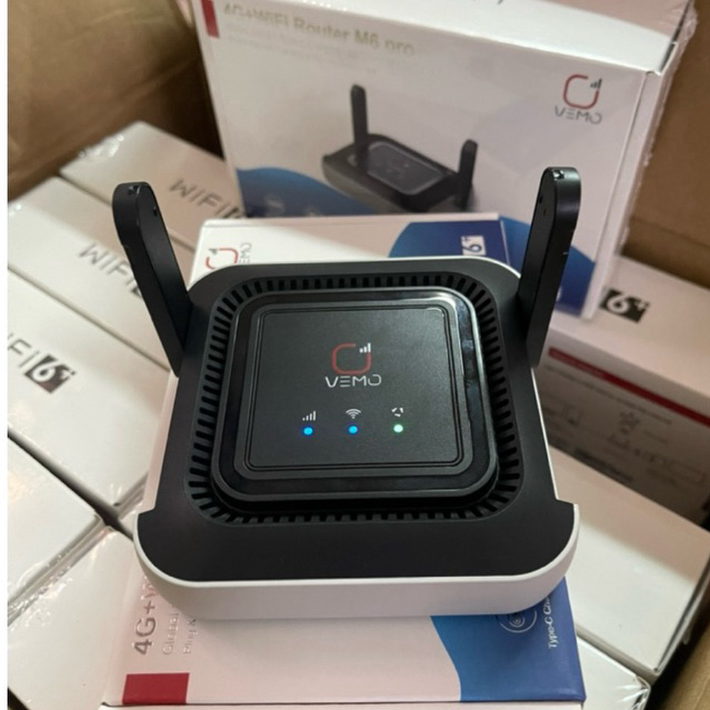 Bộ Phát Wifi Sim 4G VeMo M6 Pro ,Pin 5200mah Cổng Type C , Chuẩn Wifi 6 | BigBuy360 - bigbuy360.vn