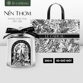 Nến thơm Le Cadeau - Hương nước hoa cao cấp - Làm quà tặng sinh nhật, Giúp thư giãn dễ ngủ khử mùi