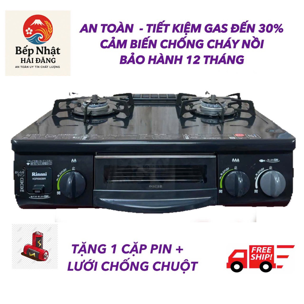 Bếp Gas Rinnai nội địa Nhật