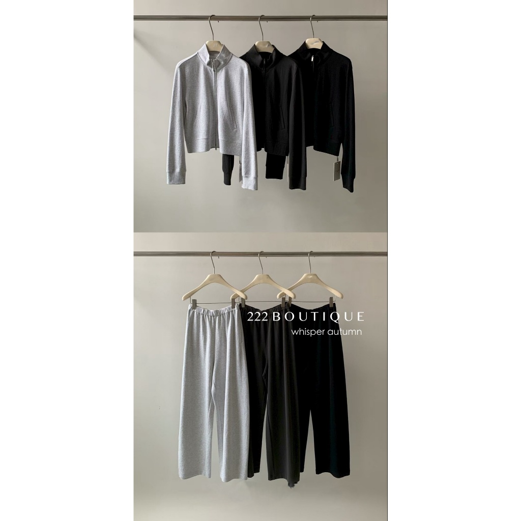 Quần cotton nỉ theo set clean 6057+6075