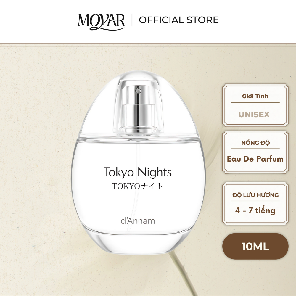 10ml d'Annam Tokyo Nights | Nước hoa unisex | Moyar Perfume