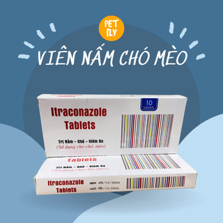 Viên ăn vitamin cho chó mèo sạch nấm ghẻ PetFly