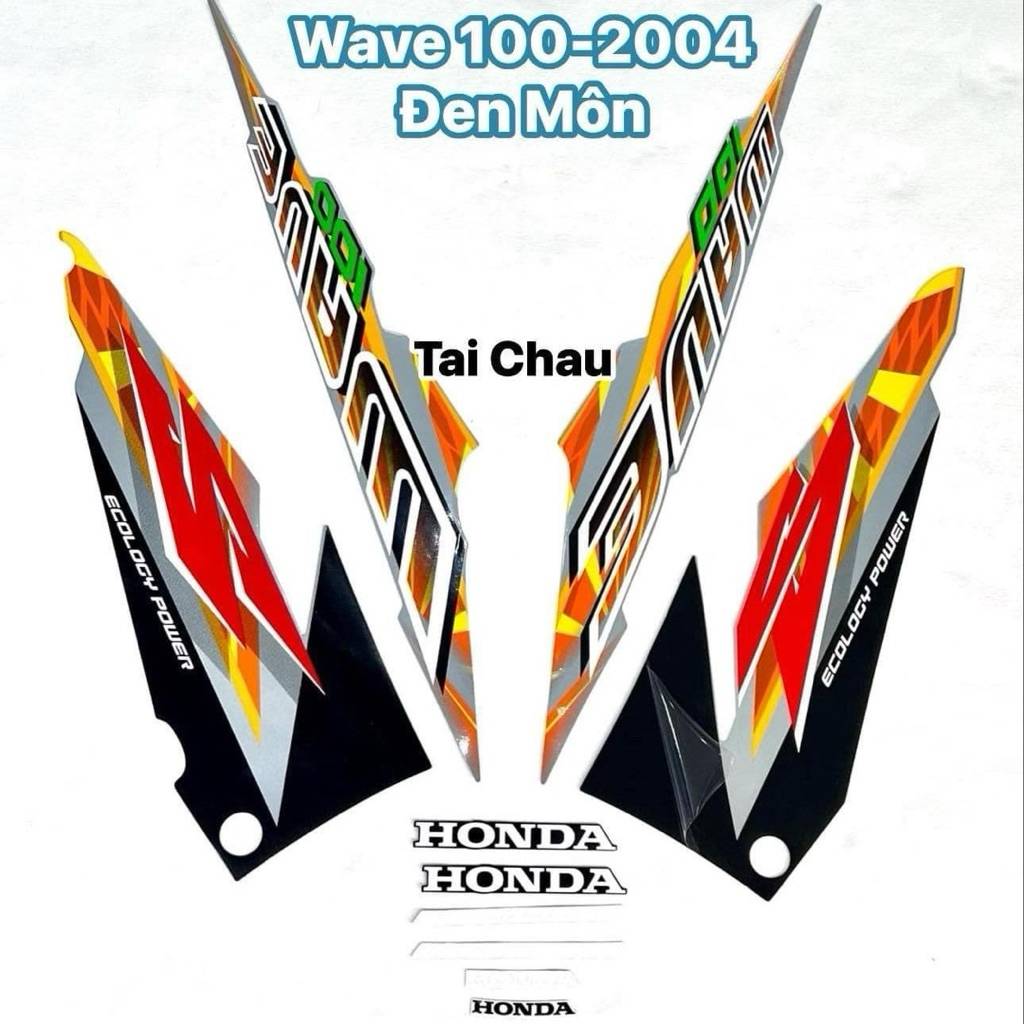 TEM WAVE 100-2004 ĐEN MÔN