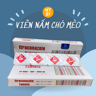 Viên ăn vitamin cho chó mèo sạch nấm ghẻ PetFly