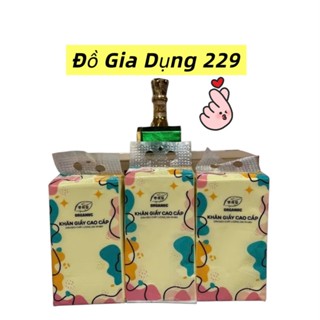 Thùng 10 bịch khăn giấy rút Organic treo tường đa sắc, dập vân 4D, siêu dai và mềm mịn