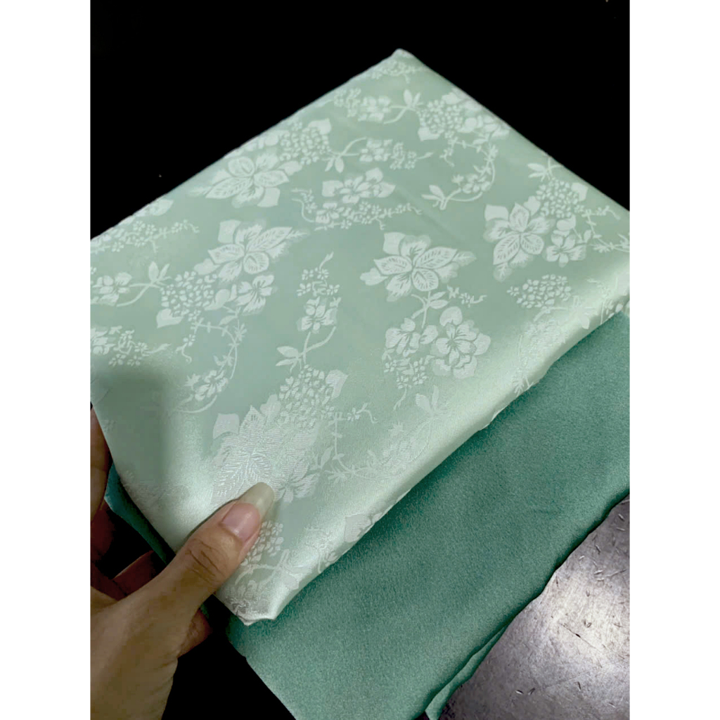 [2m vải áo BACH YEN+ 1m1 vải quần] Set vải may áo dài, bà ba, đồ lễ…