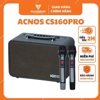   ACNOS CS160PRO  Loa karaoke ACNOS CS160PRO Công suất ra 80W  RMS    400W  PMPO  - Bảo Hành Chính Hãng 12 Tháng 