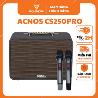 [ACNOS CS250PRO] Loa karaoke ACNOS CS250PRO Công suất ra 80W (RMS) / 400W (PMPO) - Bảo Hành Chính Hãng 12 Tháng