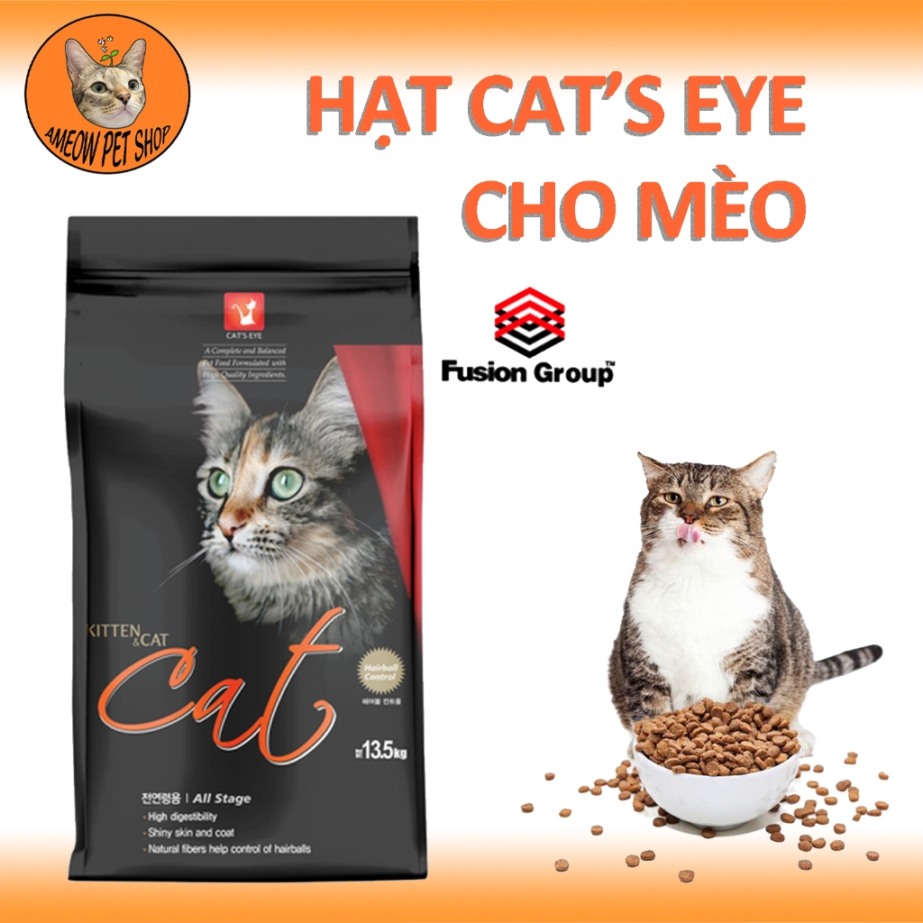 HẠT CAT'SEYE 1KG, thức ăn cho mèo, hạt Cat’seye túi 1kg
