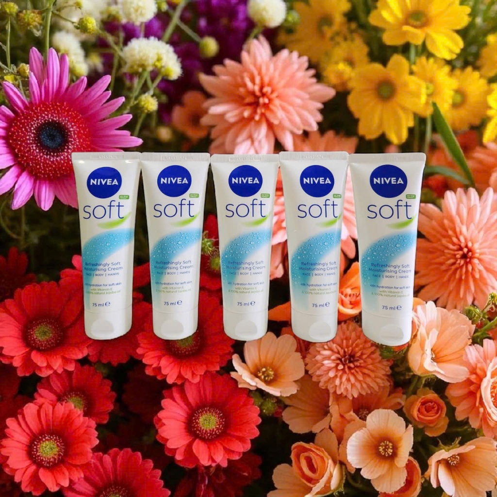 NIVEA Soft Cream 75ml Dưỡng Mịn Da Cả Ngày