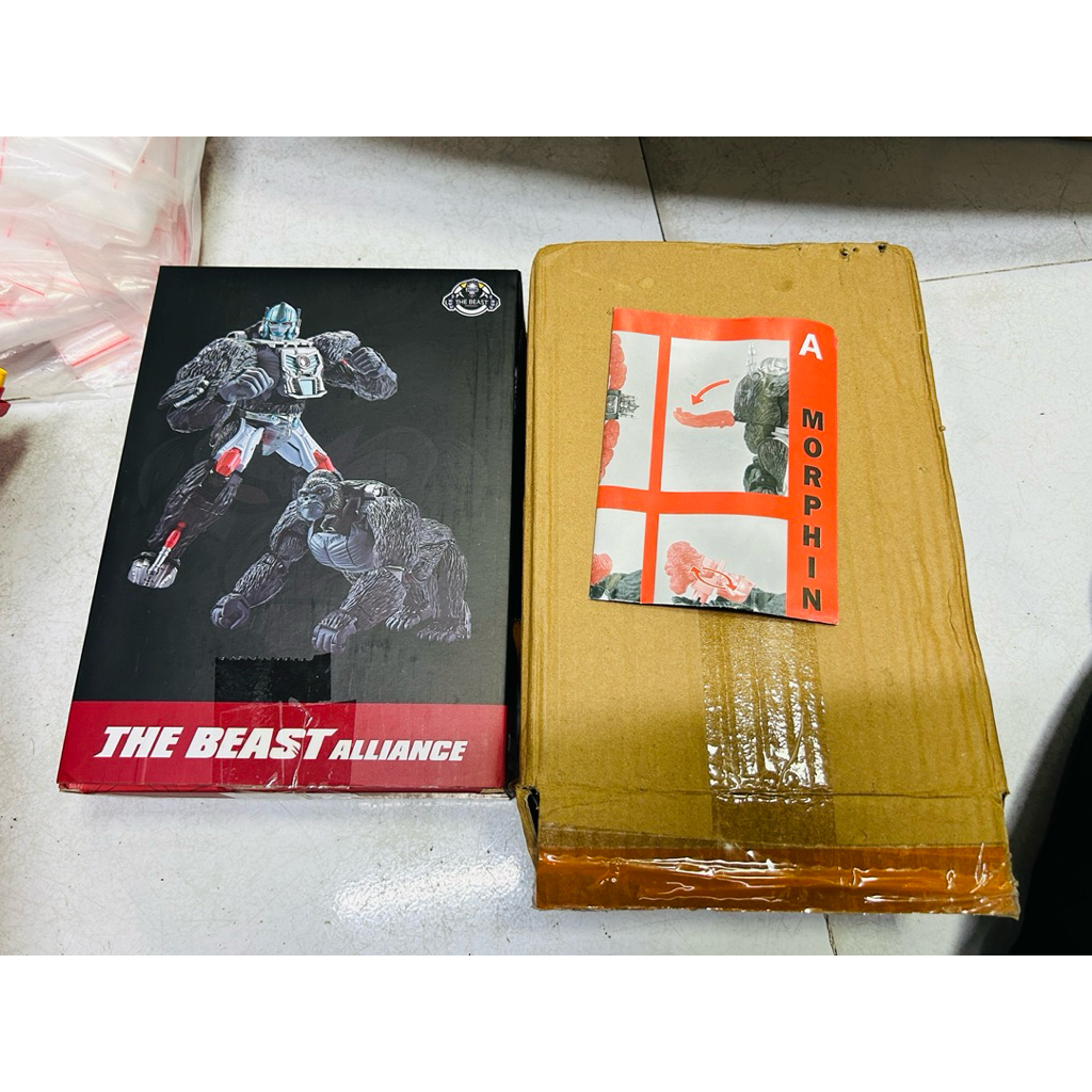 Mô hình Robo Transformer Beast Wars OP Maximals Autobot TB-01 Alliance Gorilla