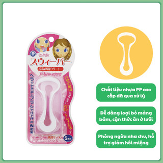 Dụng Cụ Cạo Lưỡi Okamura Asahi Dr.Polir – Làm Sạch Lưỡi, Khử Mùi Hôi Miệng, 4 Loại Tùy Chọn