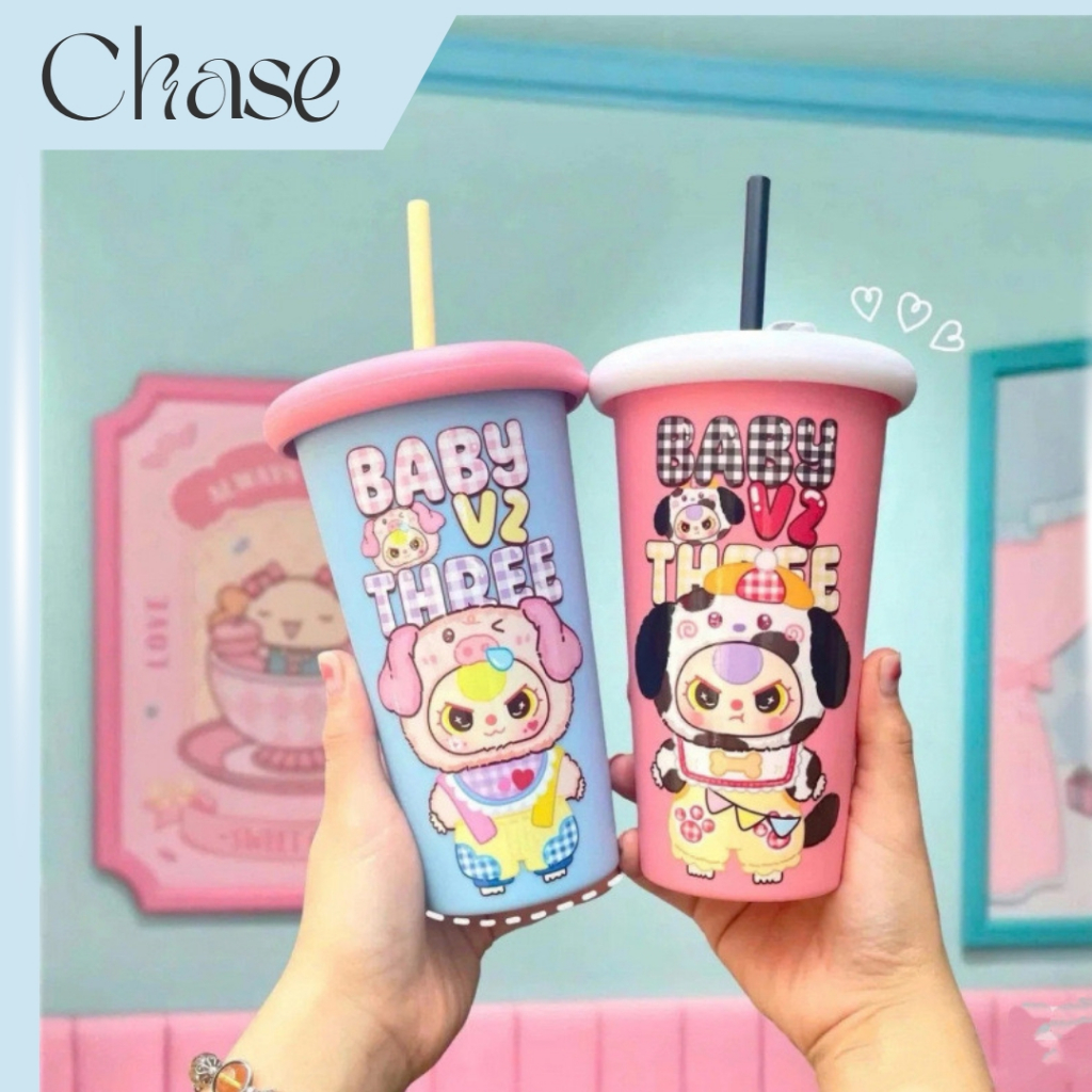 Xả kho ly mù Baby Three bản mới nhất - Túi mù, Hộp mù ly ngẫu nhiên bằng nhựa an toàn cho sức khỏe