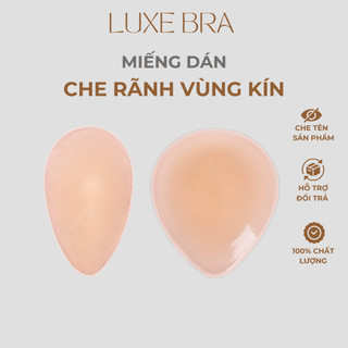  Miếng Dán Silicone Che Rãnh Vùng Kín Luxe Bra MD03 – Chống Lộ Che Bikini Legging & Đồ Tập Sử Dụng Nhiều Lần Cao Cấp 