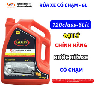  Dung dịch rửa xe bọt tuyết Pallas dung dịch có độ đặc cao tạo nhiều bọt 6 lít 