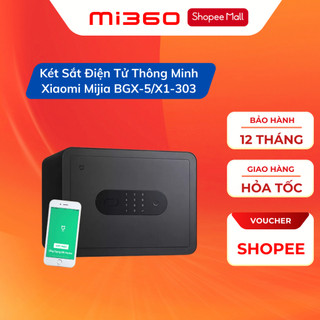  Két Sắt Điện Tử Thông Minh Mijia BGX-5  X1-303 | Mở Khóa Vân Tay | KẾT NỐI WIFI báo động từ xa 