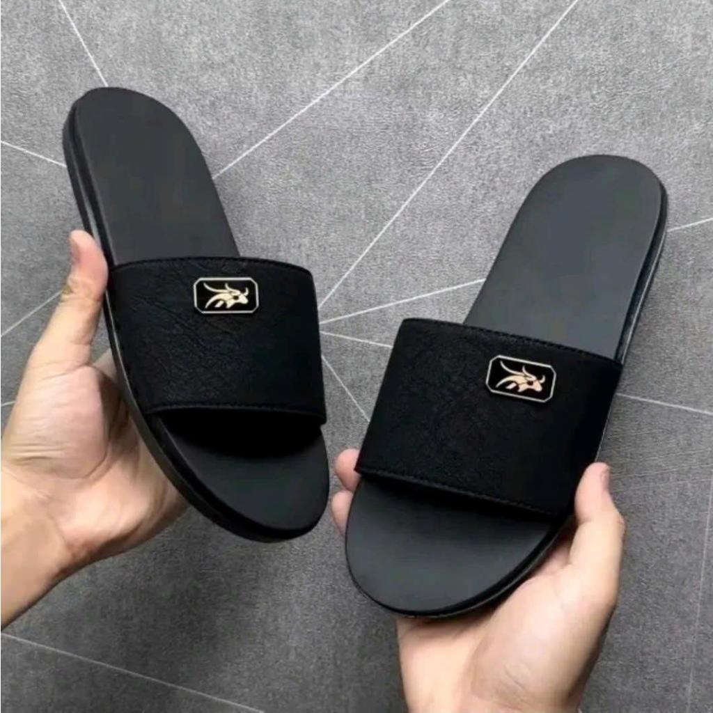 Dép lê nam nữ quai ngang Gắn Mác Gemy, DSQUARED2 chữ cam in nổi, dep DSQ ICON, dép nam boy phố đế cứng đẹp - BS22
