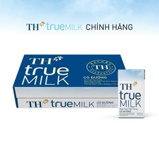 Thùng sữa tươi TH True Milk có đường ít đường 110ml x48 hộp 