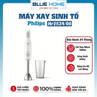  Máy Xay Sinh Tố Cầm Tay Philips Promix HR2534 00 650W Thanh Kim Loại Bảo Hành Chính Hãng 