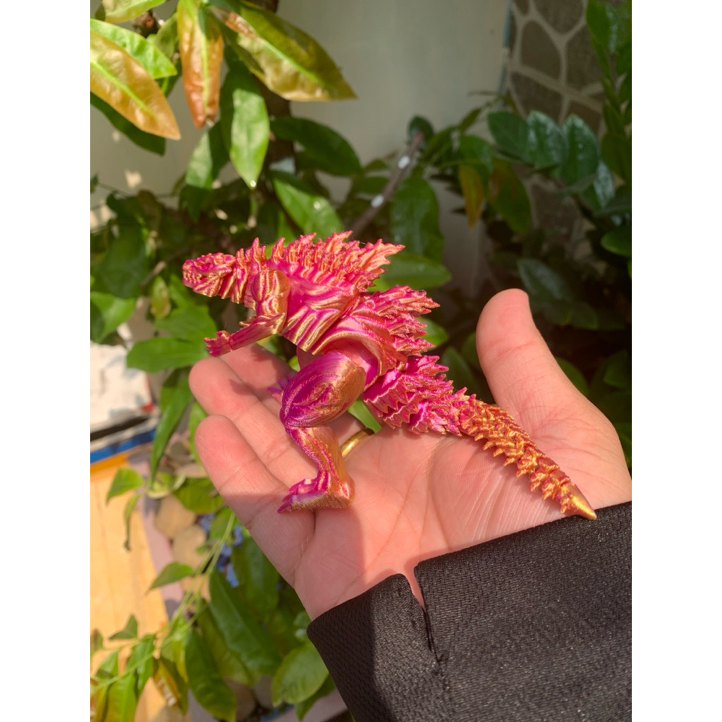 Godzilla in 3D - 15cm cử động linh hoạt