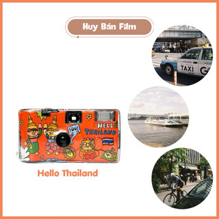   Huy Bán Film  Máy Ảnh Film Half-Frame Chụp 1 Lần Hello Thailand 