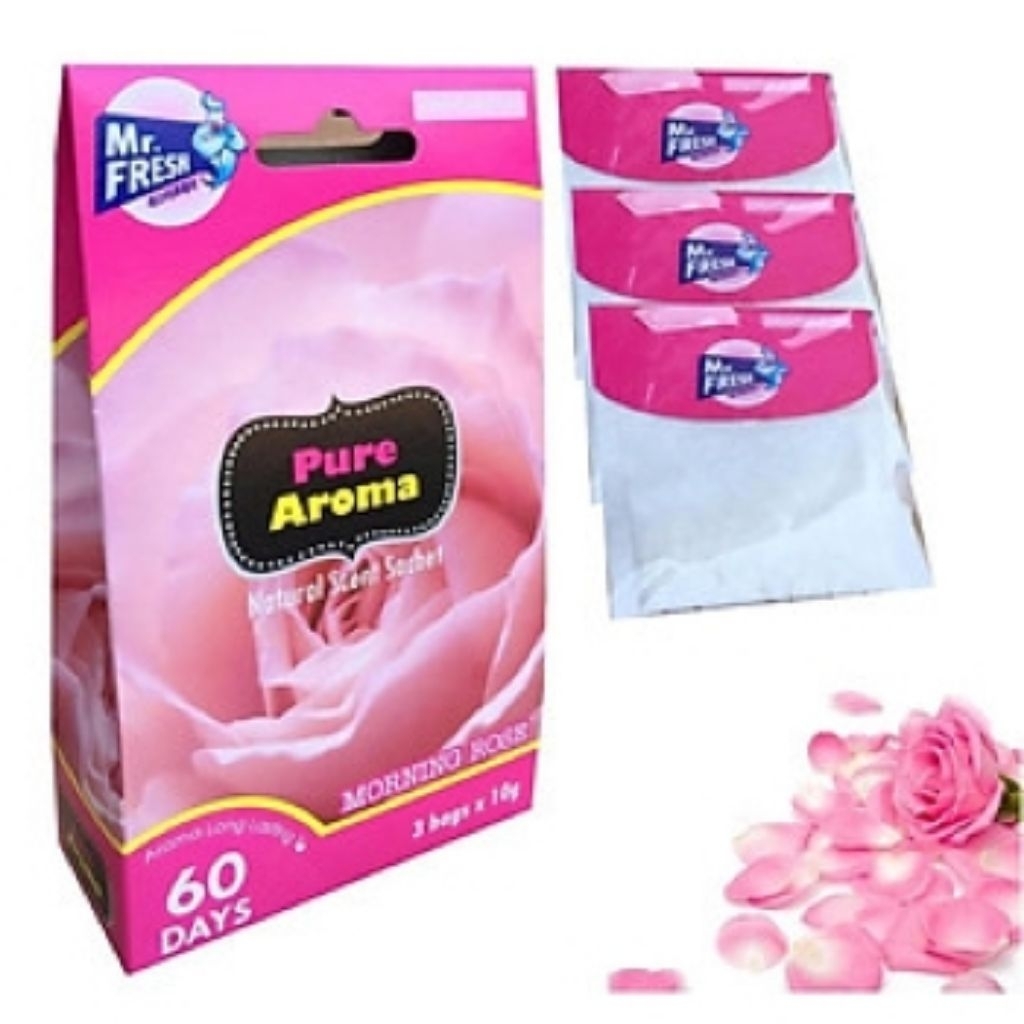 [koreavietnam] Túi thơm Mr. Fresh Pure Aroma Natural Scent Sachet Ocean Fresh (Hộp 3 túi x 10g)