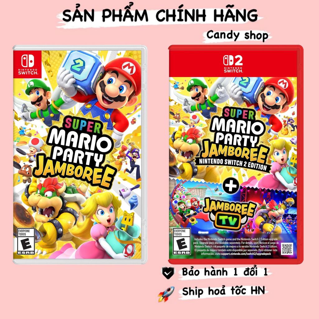 Băng Game Super Mario Party Jamboree Nintendo Switch