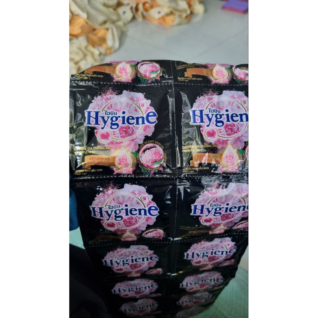 Combo 10 dây xả thái song ngữ( sx tại cty VN) .  combo 120 gói màu đen