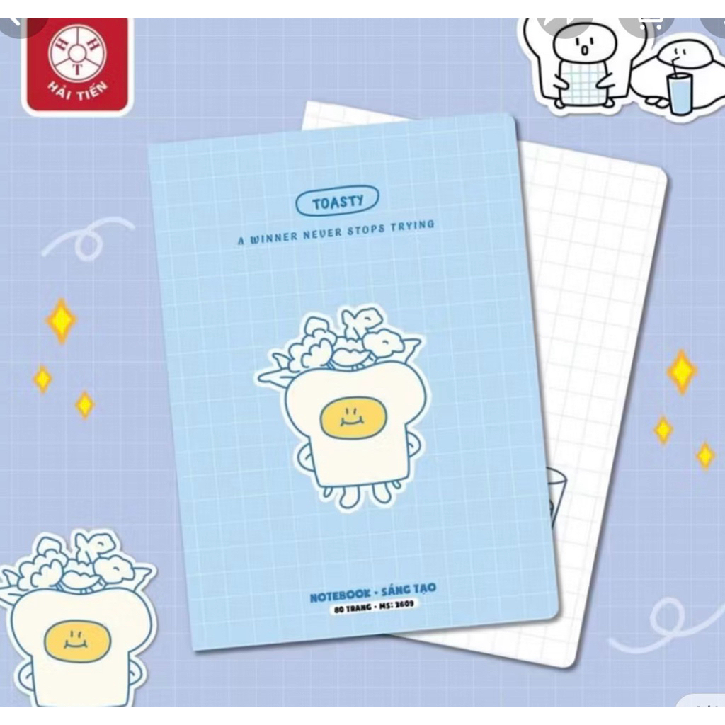 10/5 quyển vở  kẻ ngang Sáng Tạo/vở từ thiện cấp phát