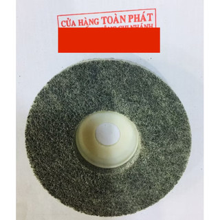 Nỉ xám đánh bóng inox (size 100mm)