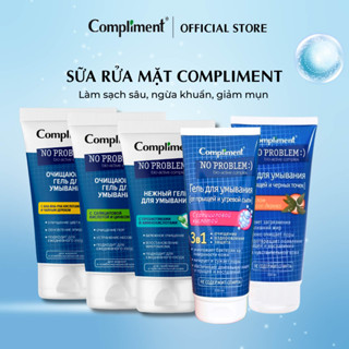 Sữa Rửa Mặt Compliment No Problem ngăn ngừa mụn sạch sâu 200ml