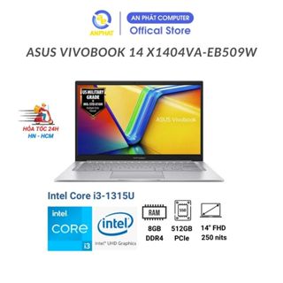 Laptop ASUS Vivobook X1404VA-EB509W (Core i3-1315U | 8GB | 512GB | 14 inch FHD | WIn11)