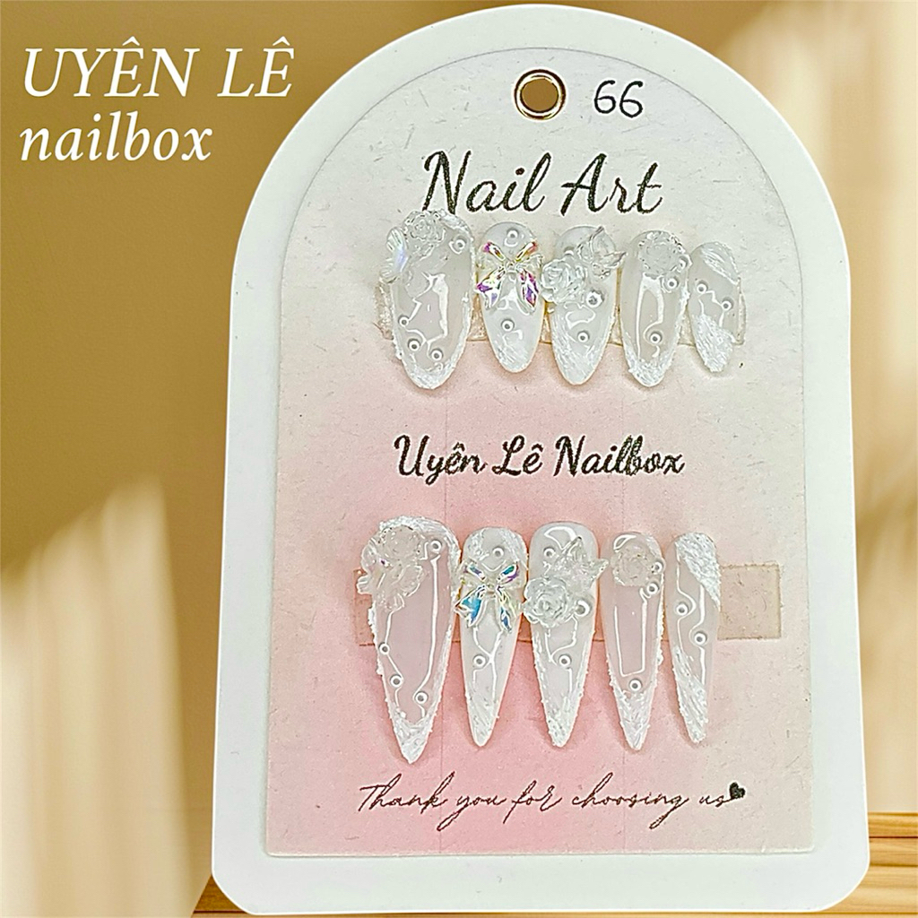 T66 nailbox thiết kế . phù hợp cô dâu. đi tiệc