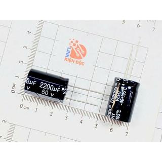 [Combo 10 chiếc] Tụ hóa 2200uF 50V 16x25mm