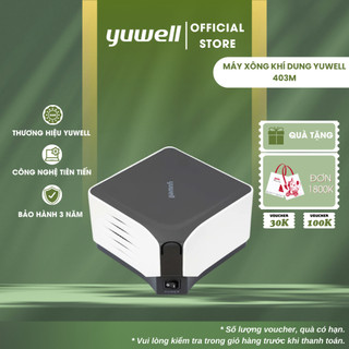  Máy Xông Khí Dung Yuwell 403M – Hỗ Trợ Viêm Phổi Viêm Phế Quản Viêm Xoang - Bảo Hành 2 Năm 