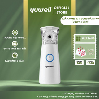 Máy Xông Mũi Họng Cầm Tay Nhỏ Gọn YUWELL M102 - Dùng Xông Khí Dung Hiệu Quả - Bảo Hành 2 Năm