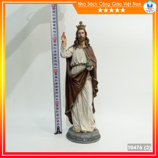 Tượng Chúa Kito vua 35cm T0476