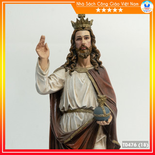 Tượng Chúa Kito vua 35cm T0476