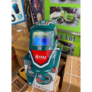 [ mẫu mới] NÓN HÀN ĐIỆN TỬ TOTAL TSP9306 - mặt nạ hàn tự động vùng quan sát 92×42mm, có chức năng mài nghiền