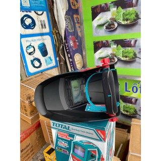 [ mẫu mới] NÓN HÀN ĐIỆN TỬ TOTAL TSP9306 - mặt nạ hàn tự động vùng quan sát 92×42mm, có chức năng mài nghiền